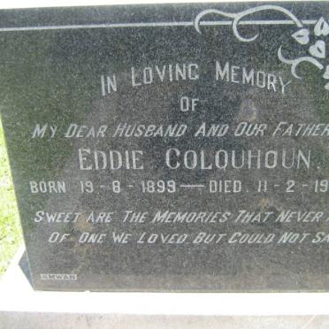 COLQUHOUN Eddie 1899-1969