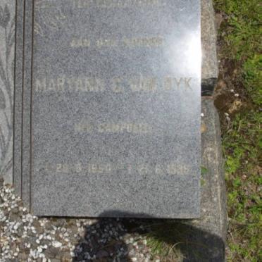 DYK Maryann C., van nee CAMPBELL 1860-1935