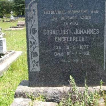 ENGELBRECHT Cornelius Johannes 1877-1951