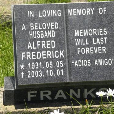 FRANKS Alfred Frederick 1931-2003