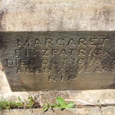 FITZPATRICK Margaret -1888