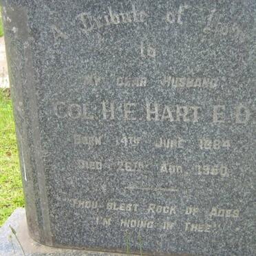 HART H.E. 1884-1950