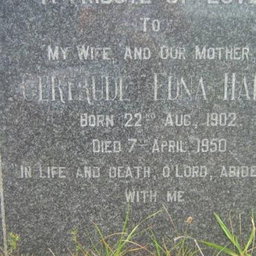 HART Gertrude Edna 1902-1950