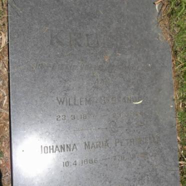 KRUGER Willem Stefanus  &amp; Johanna Maria Petronella 1896-