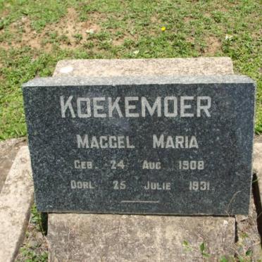 KOEKEMOER Maggel Maria 1908-1931