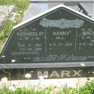 MARX C.M.J.M. 1921-2001 &amp; M.L. 1934- :: MARX  C.M.J.M. 1973-
