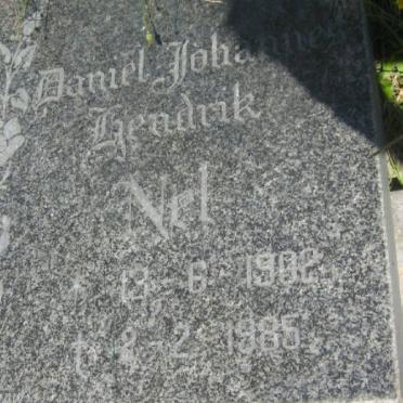 NEL Daniel Johannes Hendrik 1902-1985