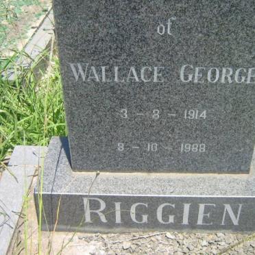RIGGIEN Wallace George 1914-1988