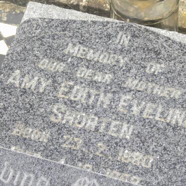 SHORTEN Paul 1865-1916 &amp; Amy Edith Evelyn :: SHORTEN Florence Eliza Amy 1914- :: SHORTEN Olive Lucy 1901-1981