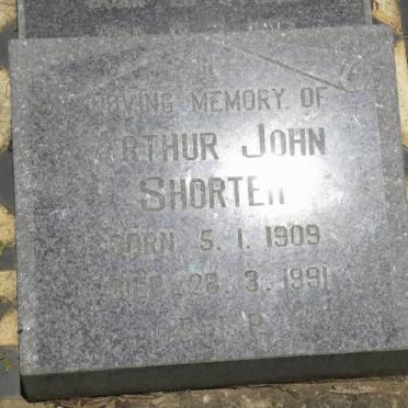 SHORTEN Arthur John 1909-1991