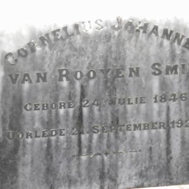 SMIT Cornelius Johannes van Rooyen 1846-1925