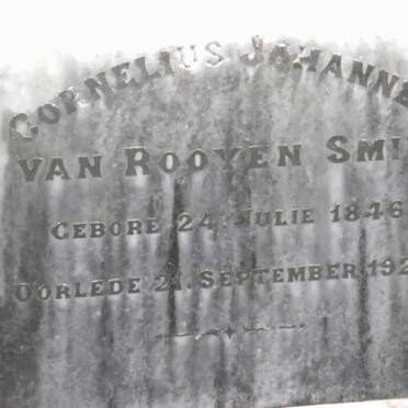 SMIT Cornelius Johannes van Rooyen 1846-1925