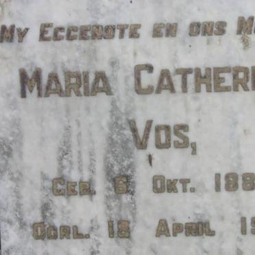 VOS Maria Catherina 1888-1940