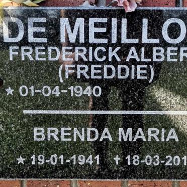 MEILLON Frederick Albert, de 1940- &amp; Brenda Maria 1941-2013