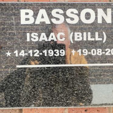 BASSON Isaac 1939-2010