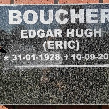 BOUCHER Edgar Hugh 1928-2016
