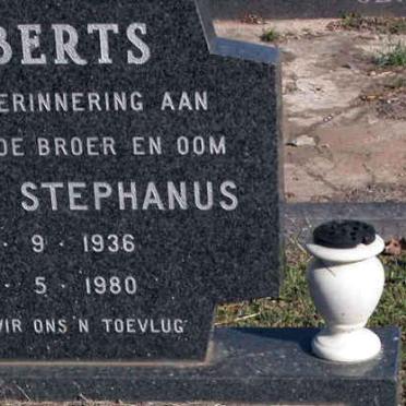 ALBERTS Barend Stephanus 1936-1980
