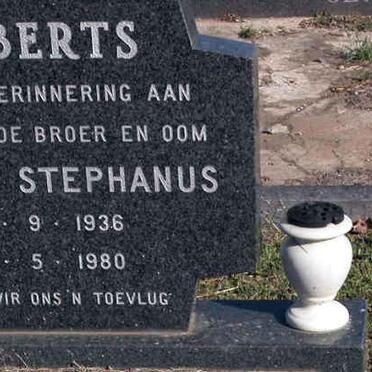 ALBERTS Barend Stephanus 1936-1980