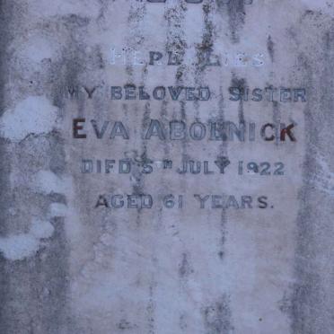 ABOLNICK Eva -1922