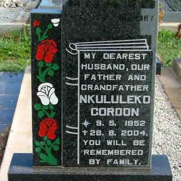 ADAMS Nkululeko Gordon 1952-2004