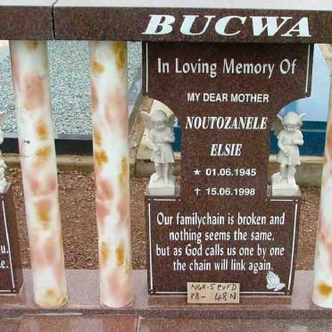 BUCWA Noutozanele Elsie 1945-1998