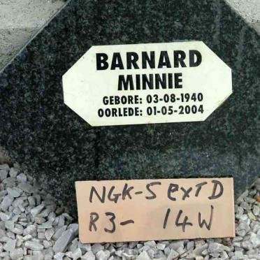 BARNARD Minnie 1940-2004