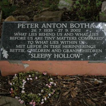 BOTHA Peter Anton 1939-2002