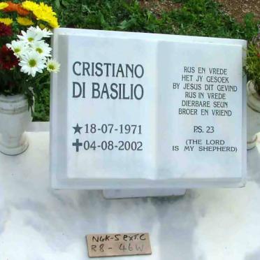 BASILIO Christiano, di 1971-2002