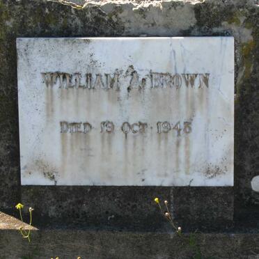 BROWN William A. -1943