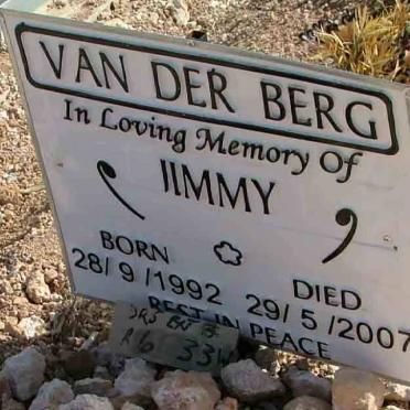 BERG Jimmy, van der 1992-2007