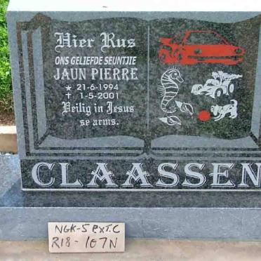 CLAASSEN Jaun Pierre 1994-2001