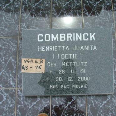 COMBRINCK GRAVE