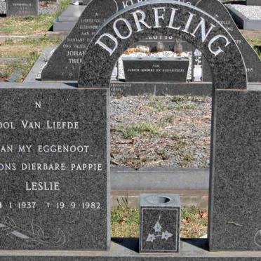 DORFLING Leslie 1937-1982