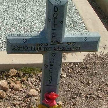DEACON Dottie 1938-2006