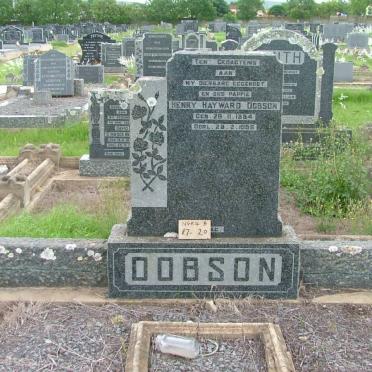 DOBSON Henry Hayward 1884-1956