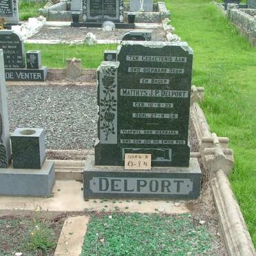 DELPORT Matthys J.P. 1933-1958