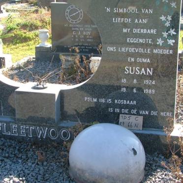 FLEETWOOD James 1918-1995 &amp; Susan 1924-1989