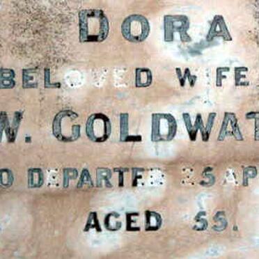 GOLDWATER Dora -1916
