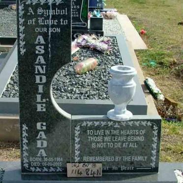 GADA Asandile 1984-2005