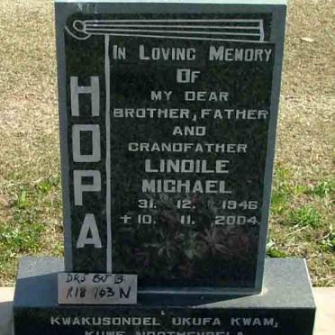 HOPA Lindile Michael 1946-2004