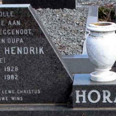 HORAK Christoffel Hendrik 1928-1982 &amp; Cynthia Roslyn VIVIERS 1932-