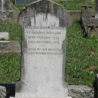 IRONSIDE Euphemia Banks 1832-1918