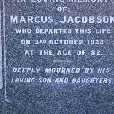 JACOBSON Marcus -1923