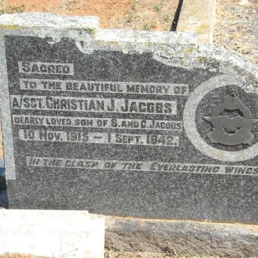 JACOBS Christian J. 1915-1942
