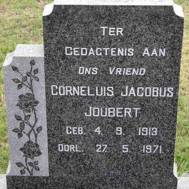 JOUBERT Cornelius Jacobus 1913-1971