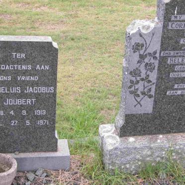 JOUBERT Cornelius J. 1884-1950 &amp; Helena C.S. 1893-1964 :: JOUBERT Cornelius Jacobus 1913-1971