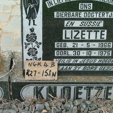 KNOETZE Lizette 1966-1975