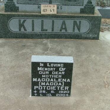 POTGIETER Magdalena 1920-2004