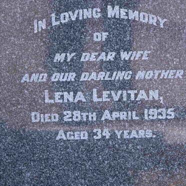 LEVITAN Lena -1935