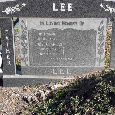LEE Henry Charles 1907-1980
